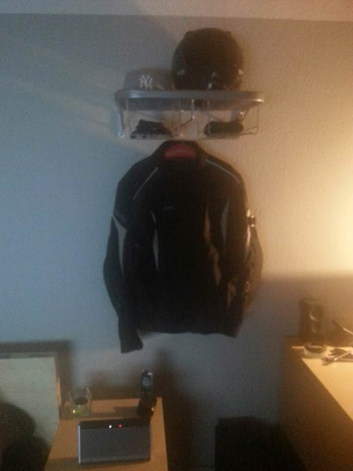 Biker-Garderobe gegönnt:-)
