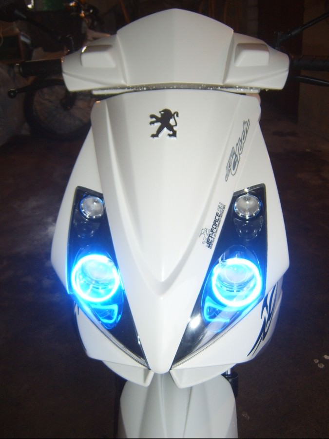 Gewaschen und Reflektor endlich ab:D