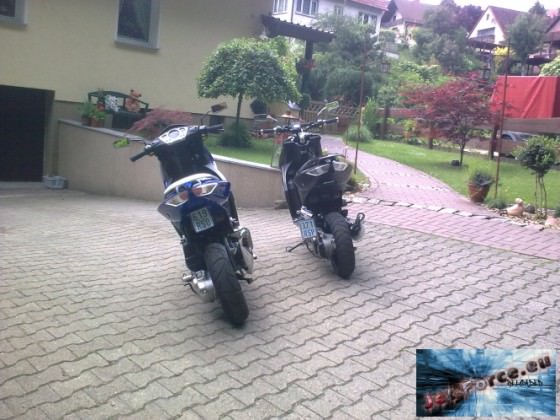 Vom Kumpel (der blaue) und von mir