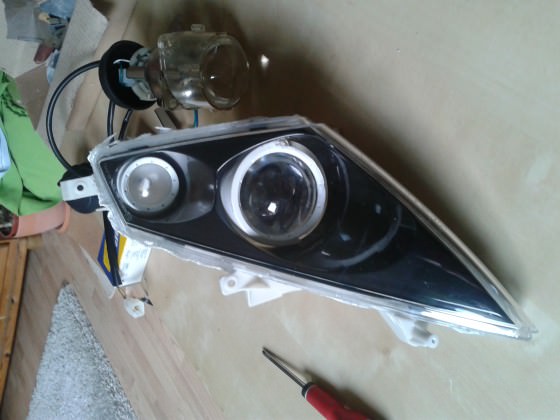 Lackiert ;)