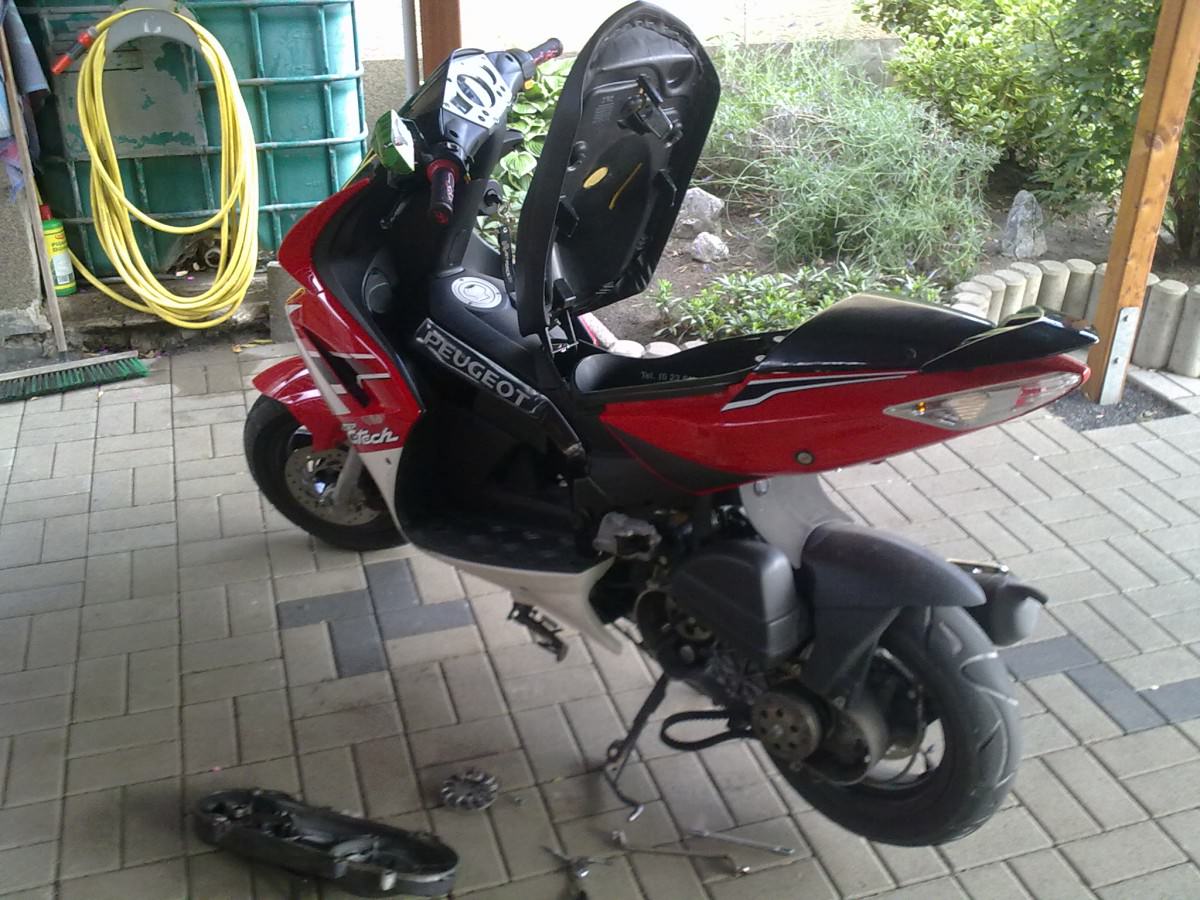 Heute den Speedfight vom Kumpel nach Hause geschoben.