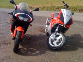 Mit meim Onkel bissi rumgeblasen..2 wochen her^^