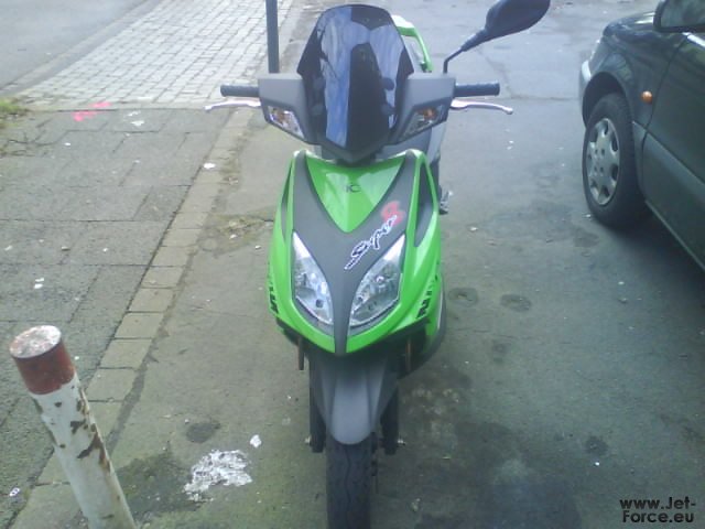 Mein Roller vor ein paar Monaten