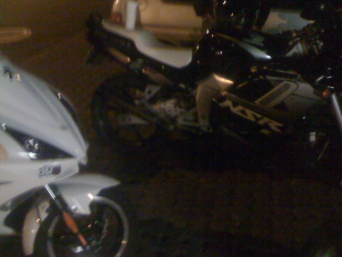 Gestern nacht bei megges:P NSR *-*