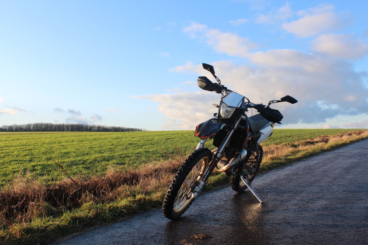Neue Spiegel und handguards ;)