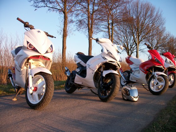kleines Rollertreffen mit Rainseventeen und Cammy