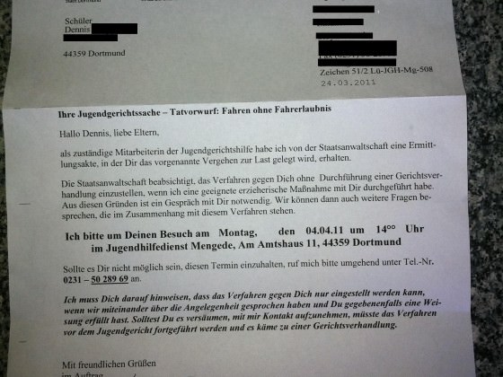Als ob das was bringt...