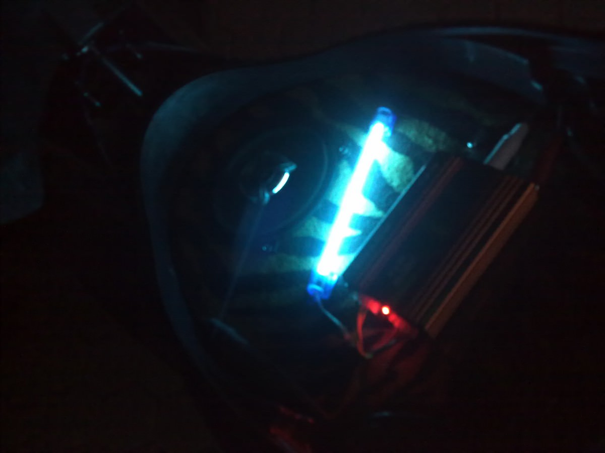 Joa ne meine neue Helmfachanlage ist feddich