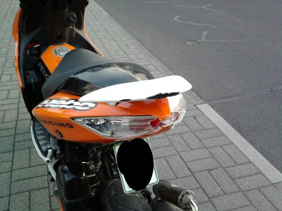 habe heute meine alte bilder von mein roller wie der aussah