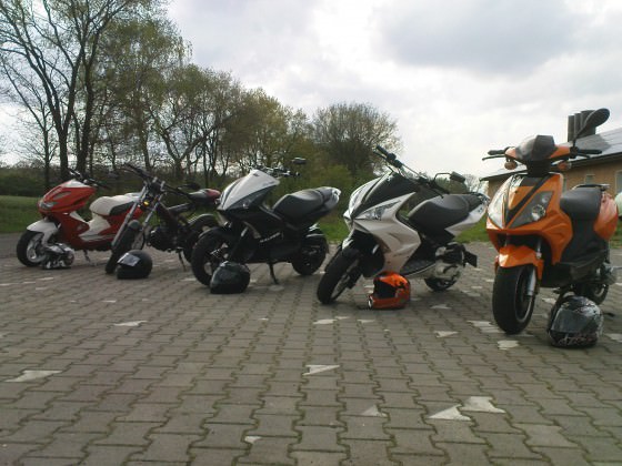 heute mit paar kollegen unterwegs gewesen