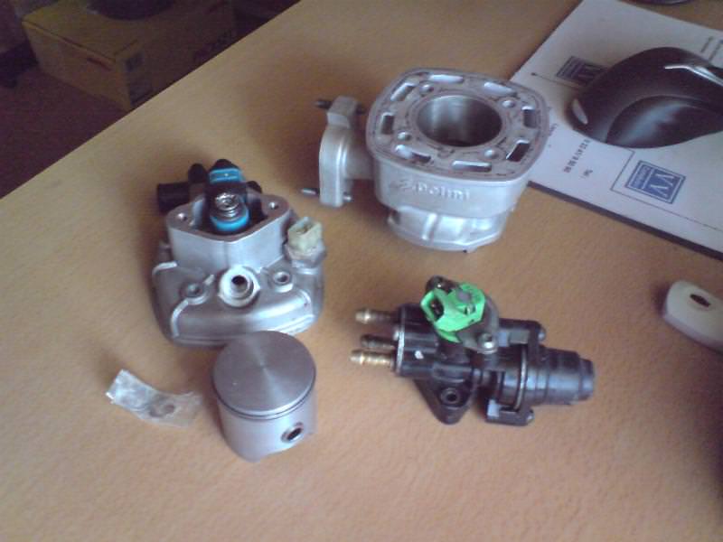 Da isser der Polini 70cm³ Injection