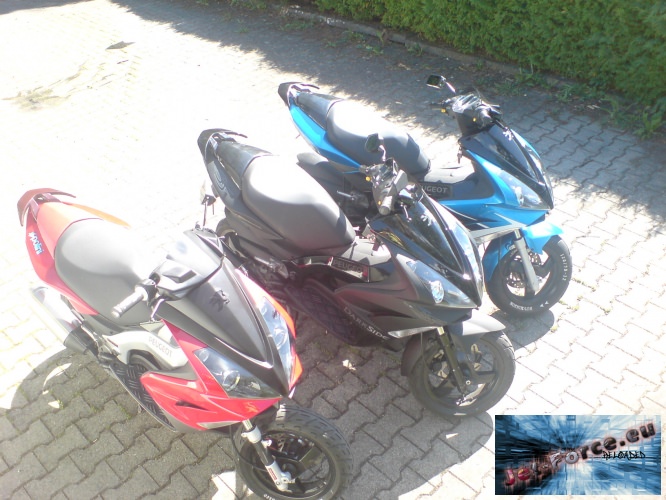 freunde und freudes roller ^^