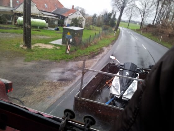 roller wieder nach hause