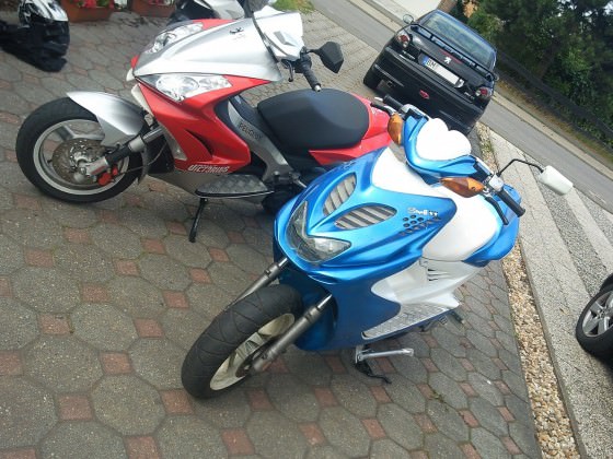 Mein Jetty und Aerox vom Freund