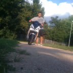 An der Trail strecke gechillt :P