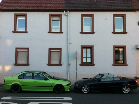 BMW vonnem Kollegen, neu gelackt ;)
