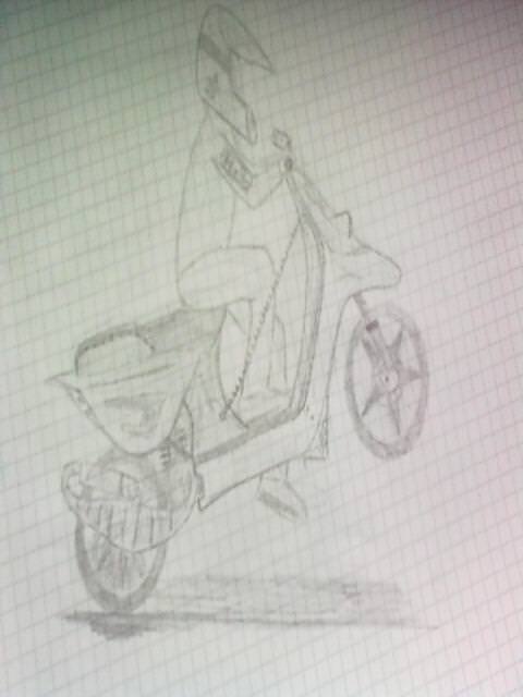 Kumpel hat gemalt.
