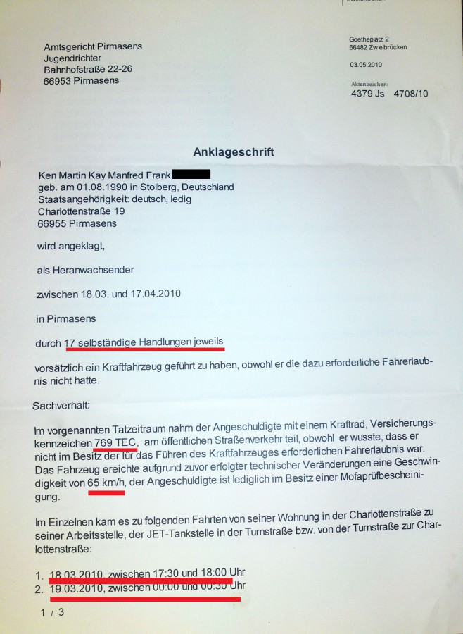 142 PUNKTE in flensburg