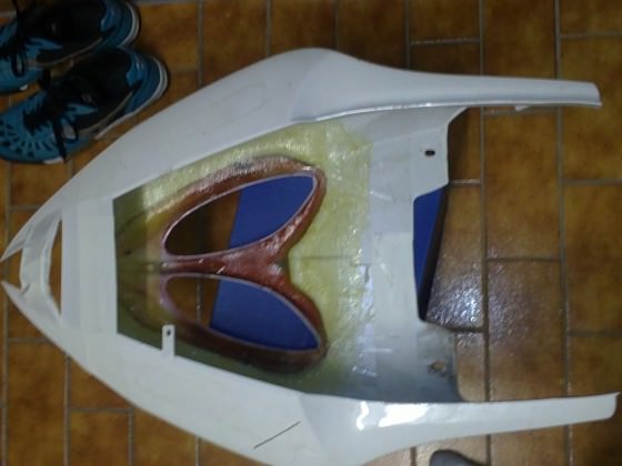 Aerox front im Heck
