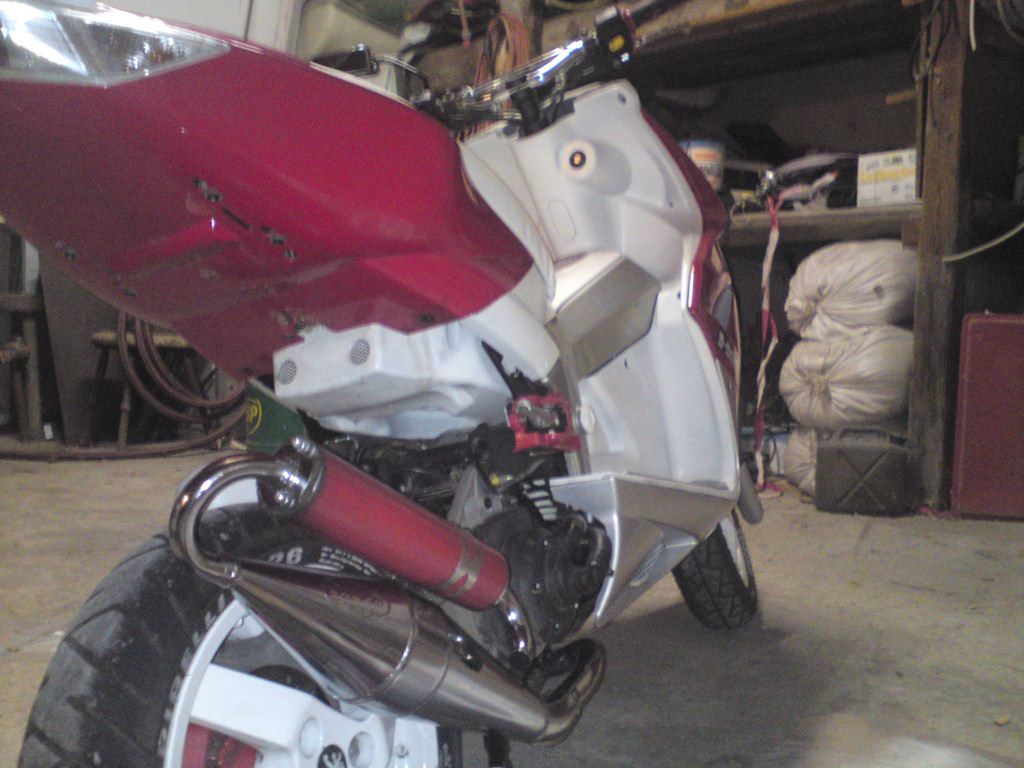 Silver goes White finish