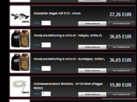 Bestellung bei SKZ