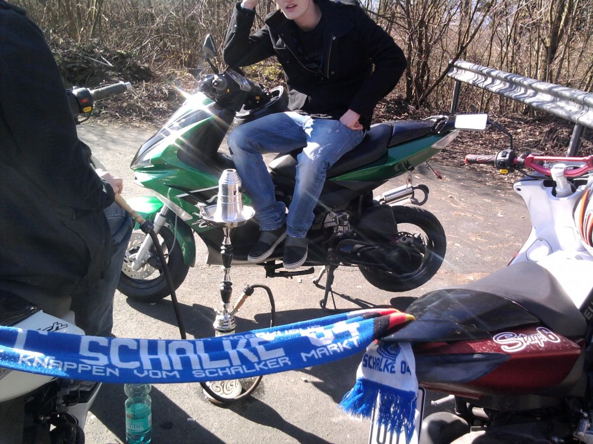 geiles wetter + shishan :D