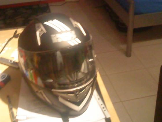Helm "gepimt" :P