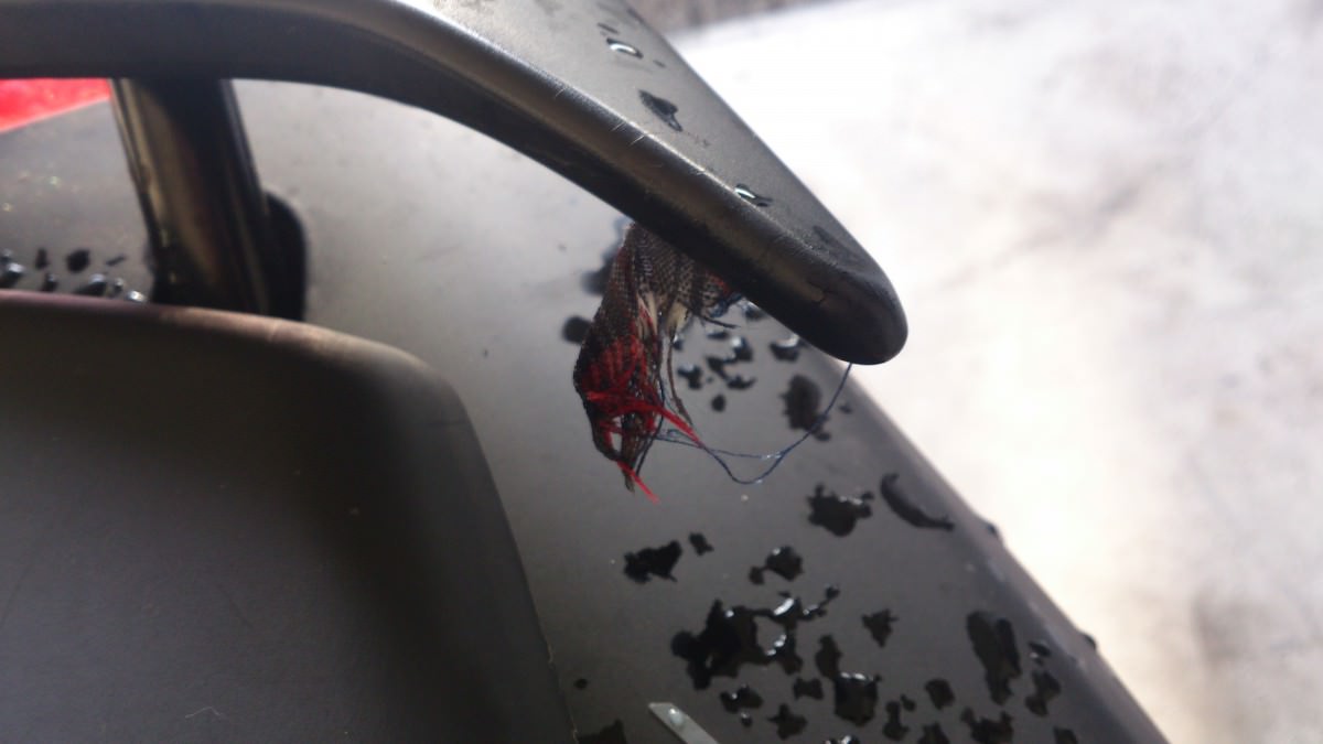 Unfall...Danke Helm!