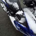 Voll mit Schnee