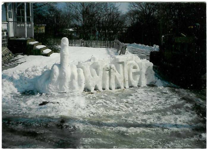 Scheiß Winter :D