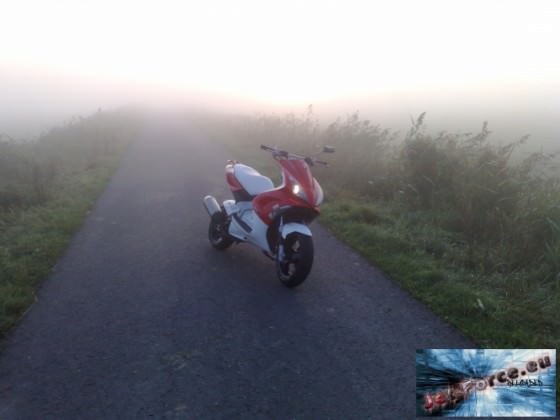 So geiles kaltes Wetter das war richtig göttlich den Morgen ^^