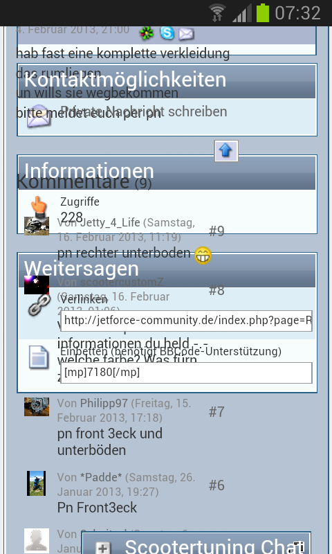 Problem mit mobilem jf.eu
