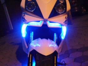 Die Bilder habe ich aufgenommen, als ich die LED`s fertig waren!