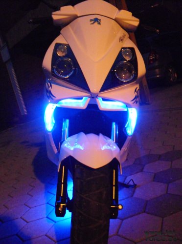 Die Bilder habe ich aufgenommen, als ich die LED`s fertig waren!