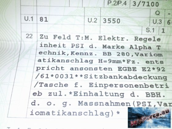 Meine 2 Papiere