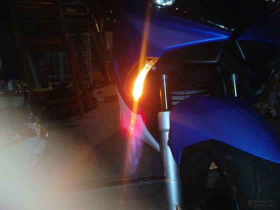 Rücklicht und blinker fertig :D