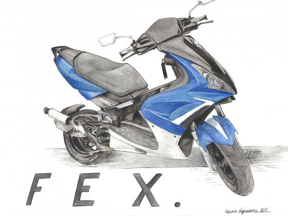 Fex / Jet Force Zeichnung