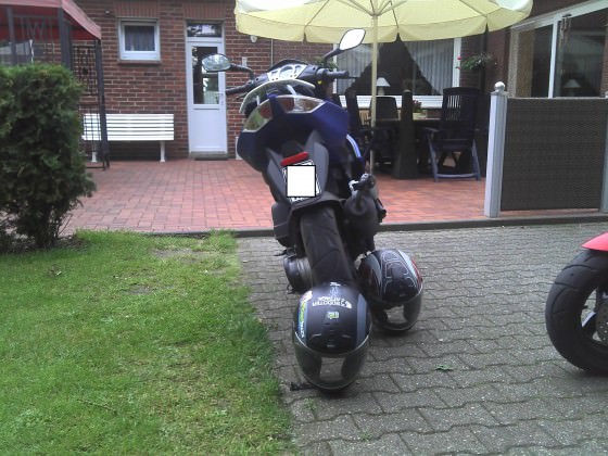 Bluejetty's jet höhergelegt