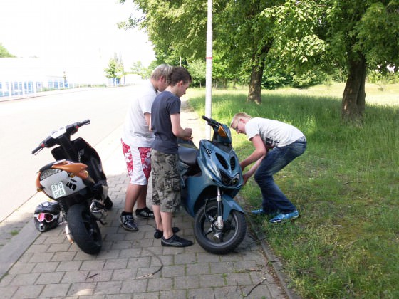Aerox-Fahrer ;D
