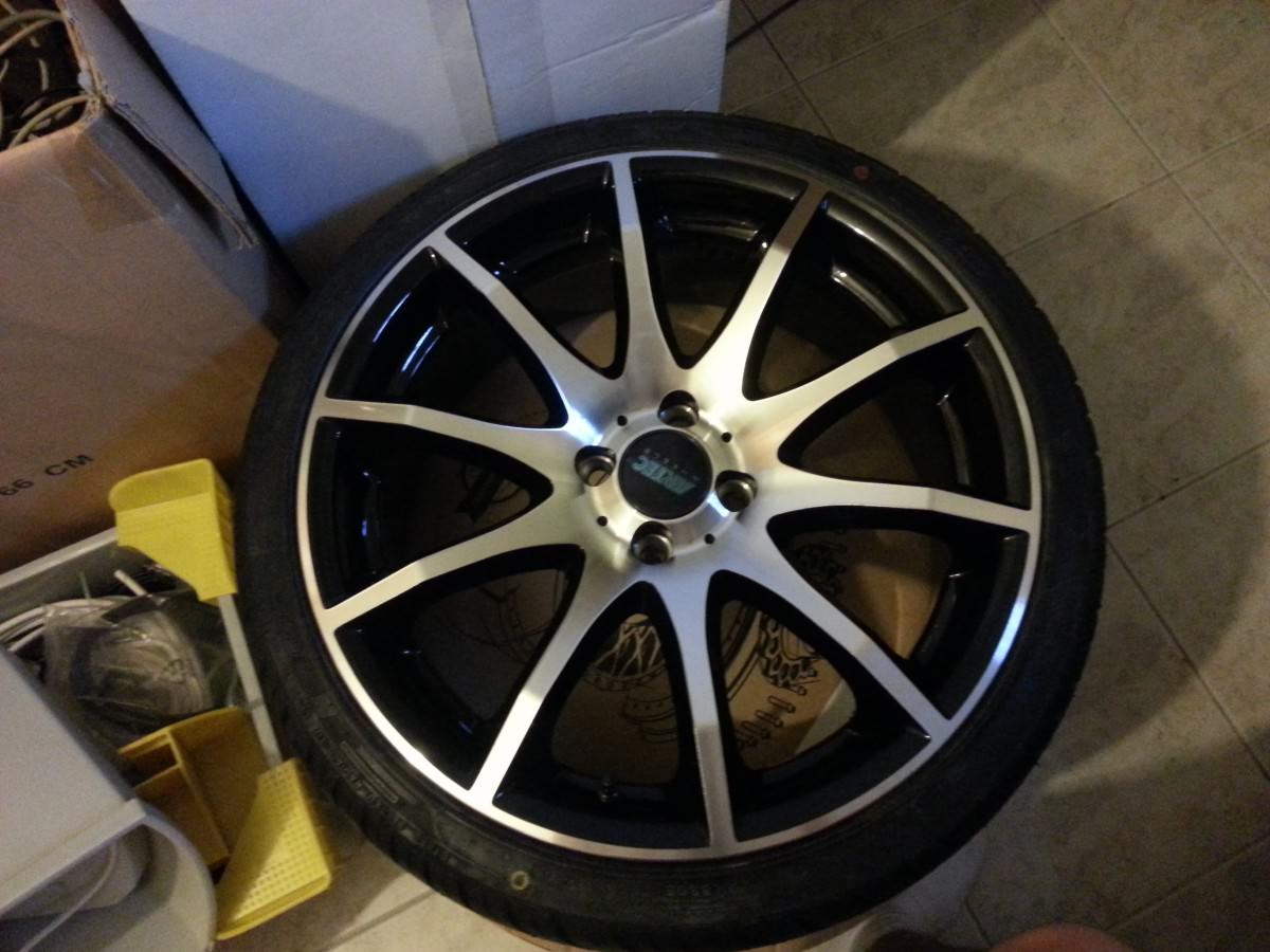 Felgen endlich da !!!