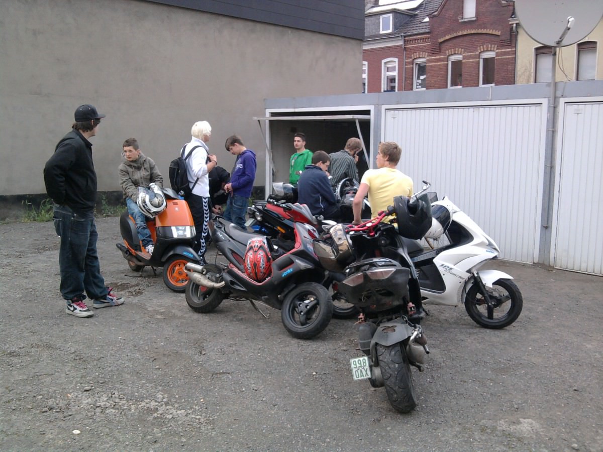 unterwegs :D
