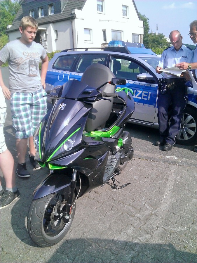 Angehalten worden yes ! :D