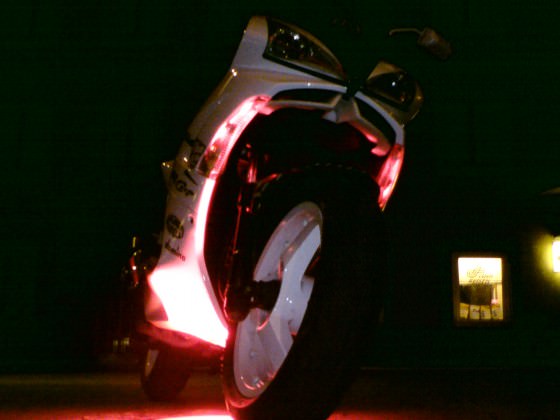 Volker`s Roller bei Nacht