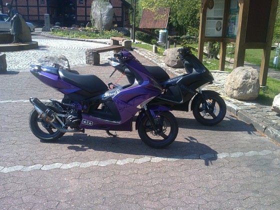 Mit nem Kollegen unterwegs