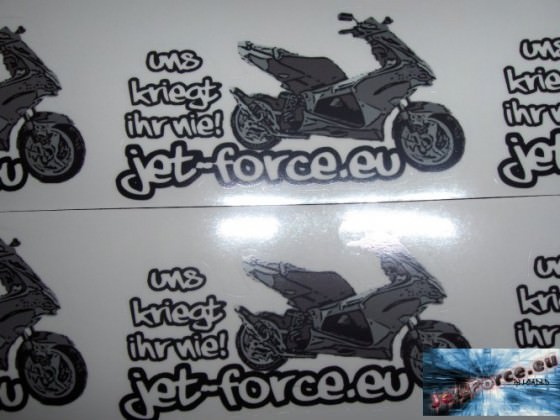 Jet-Force.eu Aufkleber