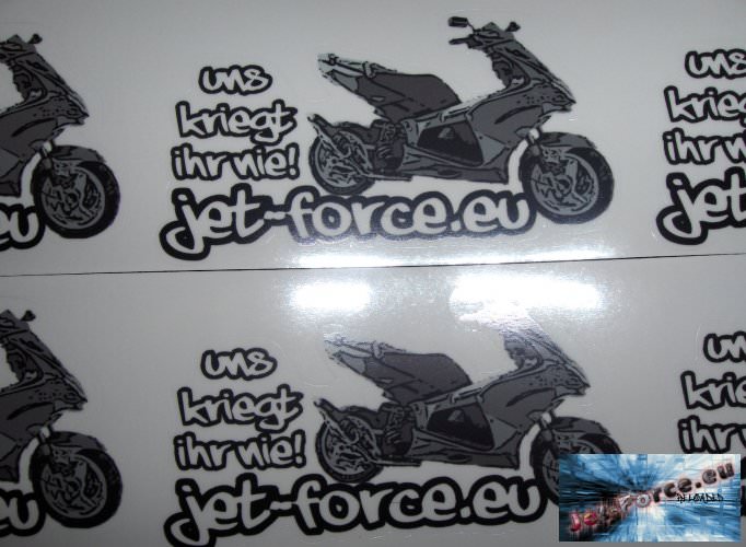 Jet-Force.eu Aufkleber
