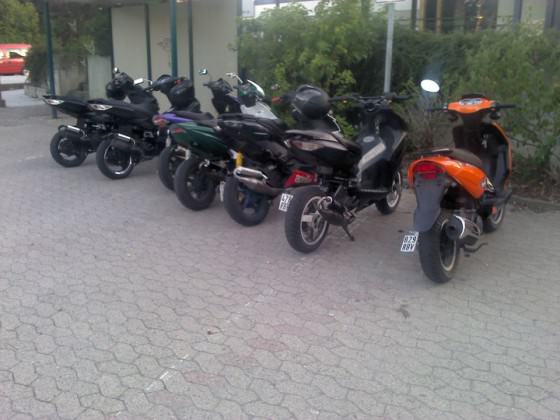 aufm polizei parkplatz