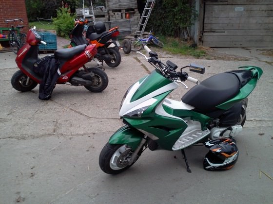 mit freunden unterwegs