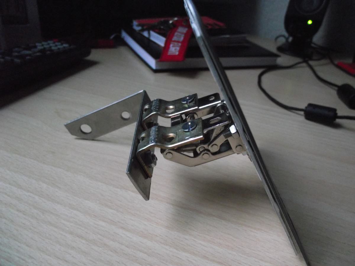 Mein Kennzeichenhalter zum umklappen!! HANDMADE ;D