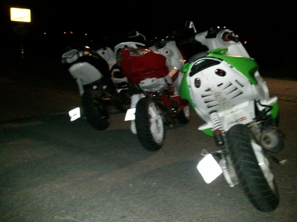 unterwegs :)